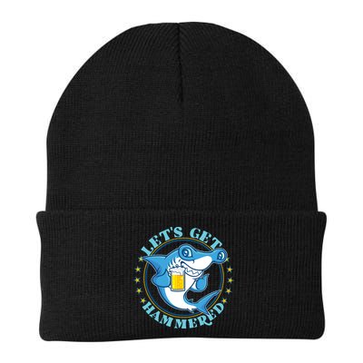 Let's Get Hammered Hammerhead Shark Beer Beanie