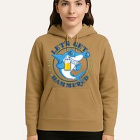 Let's Get Hammered Hammerhead Shark Beer Hoodie