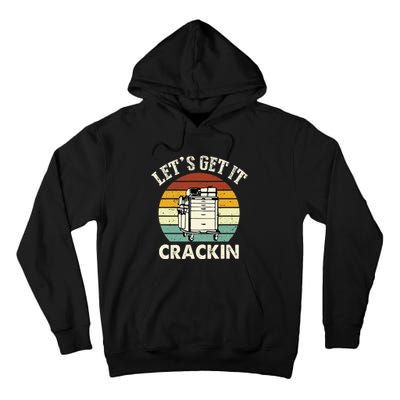 Lets Get It Crackin Crash Cart Funny Critical Care Er Nurse Tall Hoodie