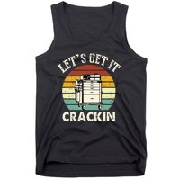 Lets Get It Crackin Crash Cart Funny Critical Care Er Nurse Tank Top