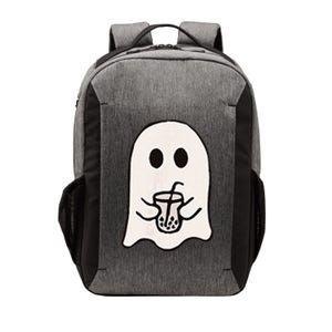 Little Ghost Ice Coffee Happy Halloween Vector Backpack