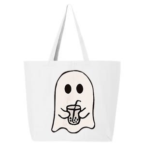 Little Ghost Ice Coffee Happy Halloween 25L Jumbo Tote