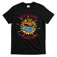 Let's Go It's Safe Now Halloween Quarantine T-Shirt