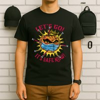 Let's Go It's Safe Now Halloween Quarantine T-Shirt