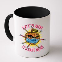 Let's Go It's Safe Now Halloween Quarantine Mug