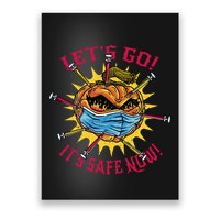 Let's Go It's Safe Now Halloween Quarantine Poster