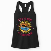 Let's Go It's Safe Now Halloween Quarantine Womens Tank Top