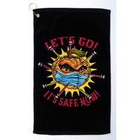 Let's Go It's Safe Now Halloween Quarantine Golf Towel