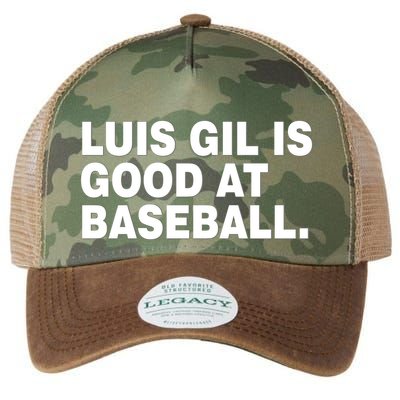 Luis Gil Is Good At Baseball Legacy Tie Dye Trucker Hat