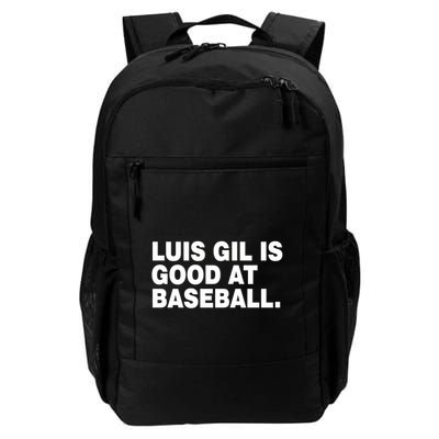 Luis Gil Is Good At Baseball Backpack