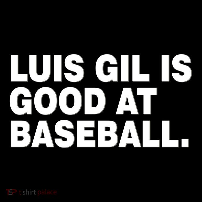 Luis Gil Is Good At Baseball 7-Panel Snapback Hat