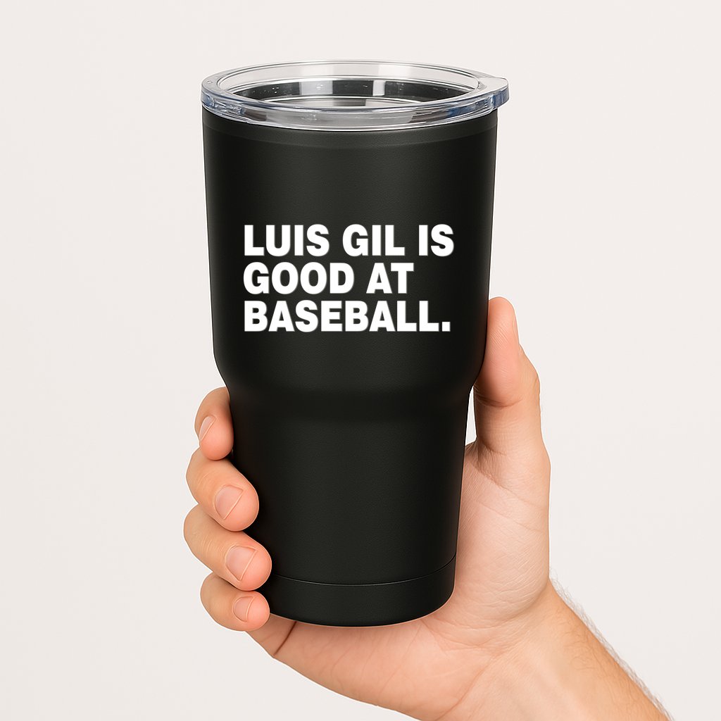 Luis Gil Is Good At Baseball Tumbler