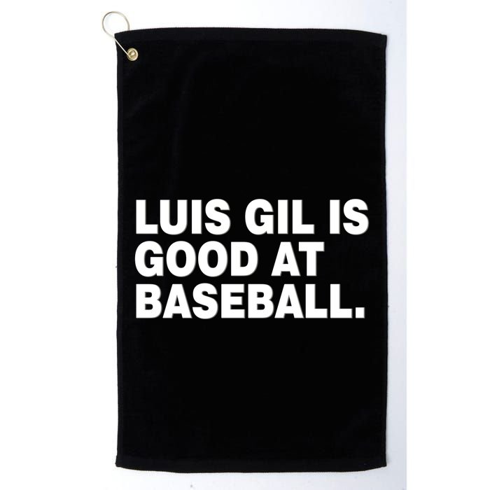 Luis Gil Is Good At Baseball Golf Towel