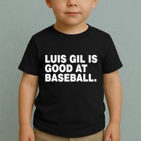 Luis Gil Is Good At Baseball Toddler T-Shirt