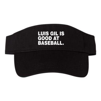 Luis Gil Is Good At Baseball Visor