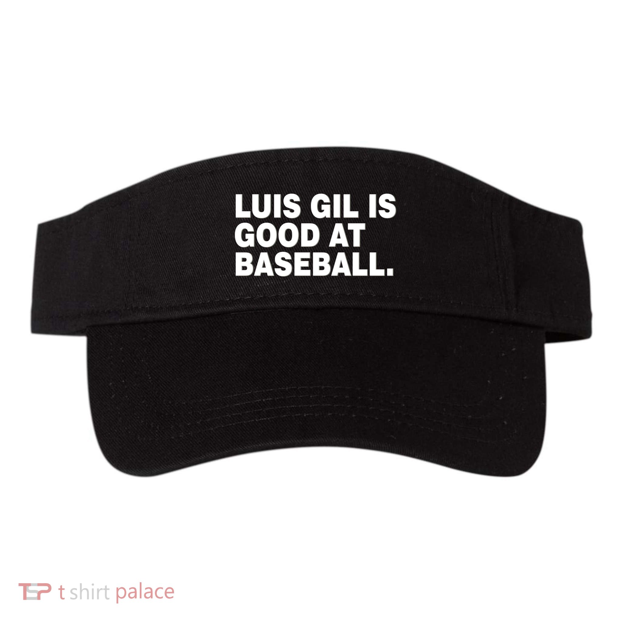 Luis Gil Is Good At Baseball Visor