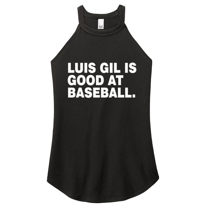 Luis Gil Is Good At Baseball Women's Perfect Tri Rocker Tank