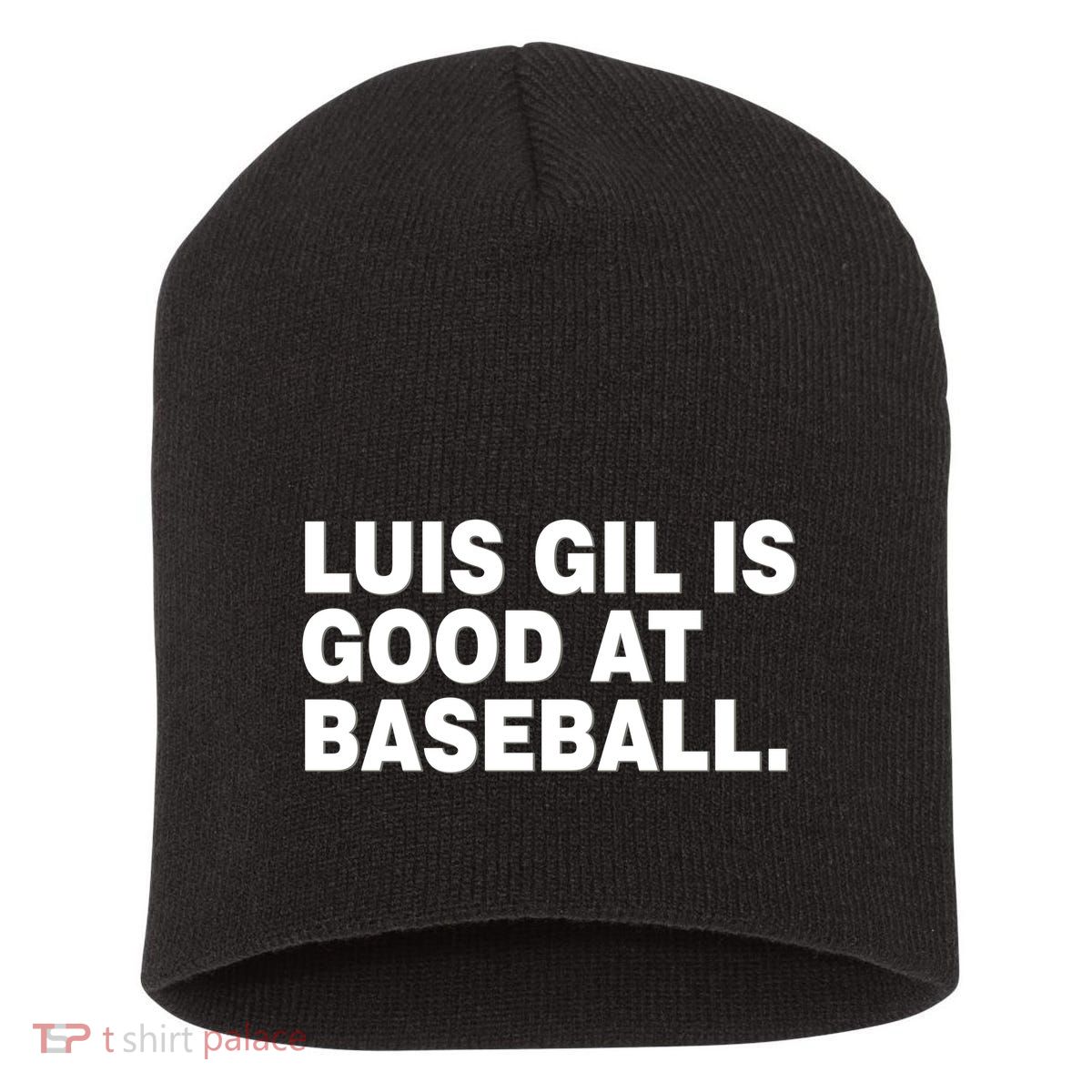 Luis Gil Is Good At Baseball Short Acrylic Beanie