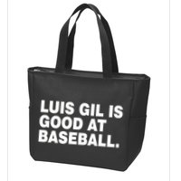 Luis Gil Is Good At Baseball Zip Tote Bag