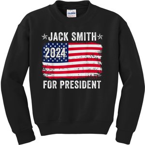 Lets Go Jack Smith For President Kids Sweatshirt