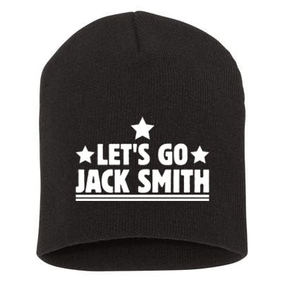 Lets Go Jack Smith For President Fun Summer USA Short Acrylic Beanie