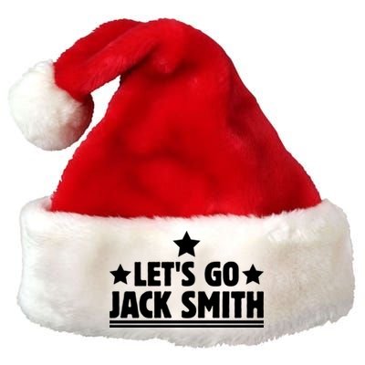 Lets Go Jack Smith For President Fun Summer USA Premium Christmas Santa Hat