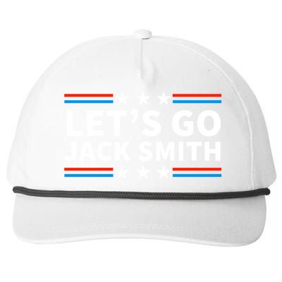 Lets Go Jack Smith For President Snapback Five-Panel Rope Hat