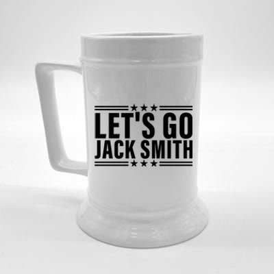 Lets Go Jack Smith For President Beer Stein