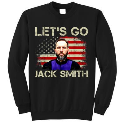 Lets Go Jack Smith For President USA Flag Sweatshirt