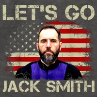 Lets Go Jack Smith For President USA Flag Vector Backpack