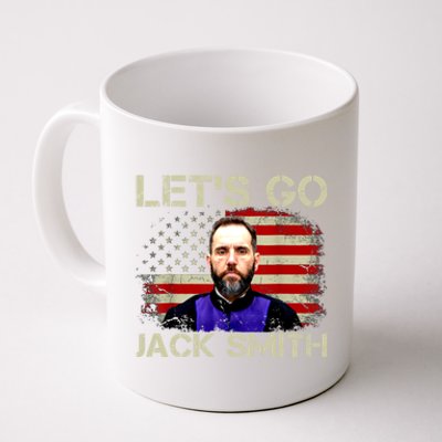 Lets Go Jack Smith For President USA Flag Coffee Mug