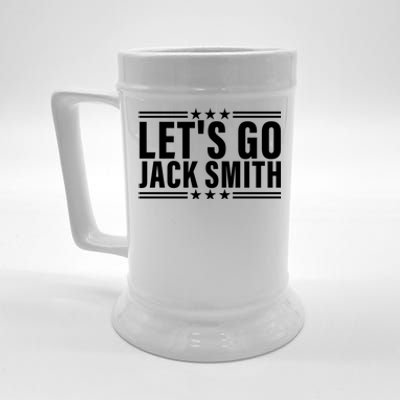 LETS GO JACK SMITH Jack Smith Beer Stein