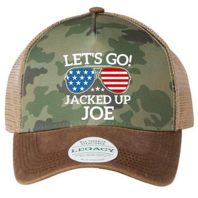 LetS Go Jacked Up Joe Legacy Tie Dye Trucker Hat