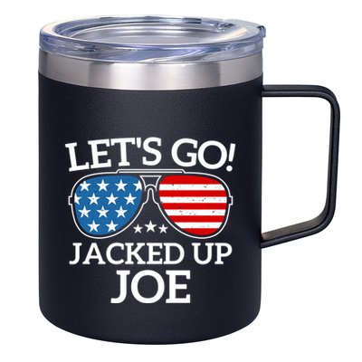 LetS Go Jacked Up Joe 12oz Stainless Steel Coffee Mug