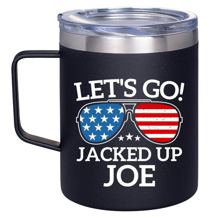 LetS Go Jacked Up Joe 12oz Stainless Steel Coffee Mug