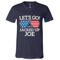 LetS Go Jacked Up Joe V-Neck T-Shirt