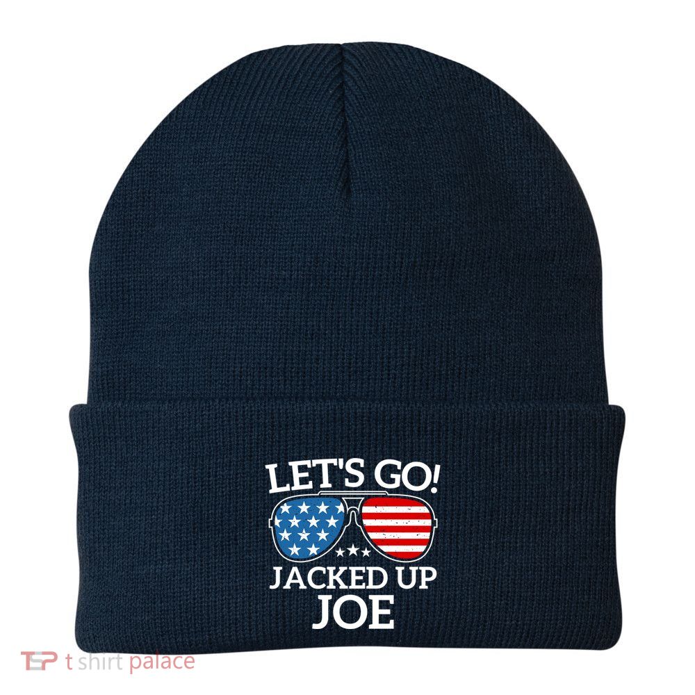 LetS Go Jacked Up Joe Beanie