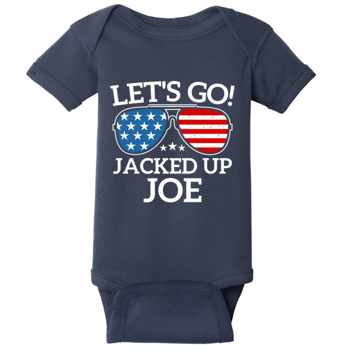 LetS Go Jacked Up Joe Baby Bodysuit