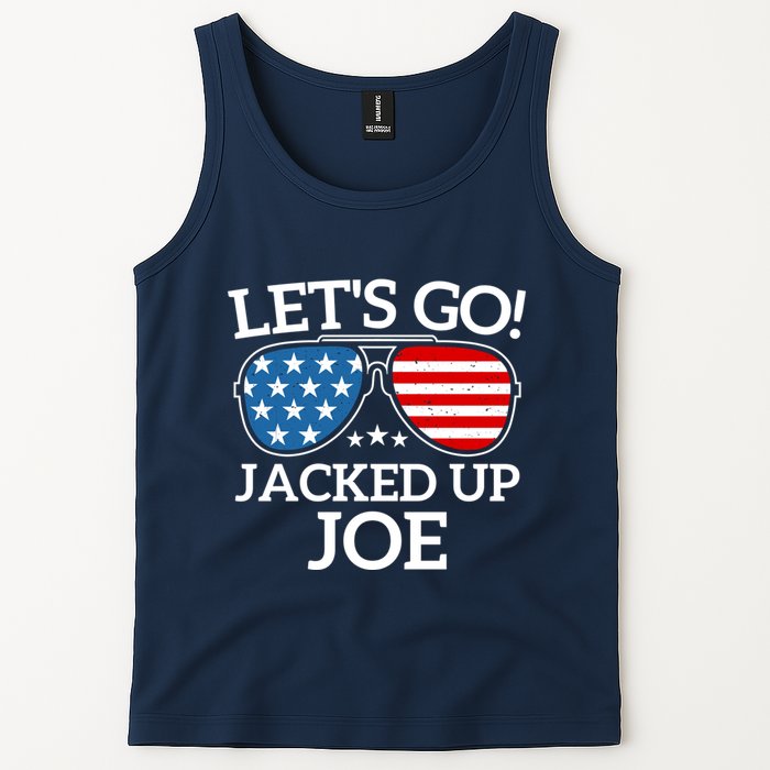 LetS Go Jacked Up Joe Tank Top