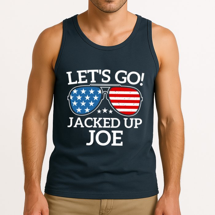 LetS Go Jacked Up Joe Tank Top