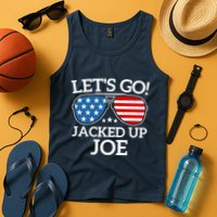 LetS Go Jacked Up Joe Tank Top