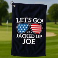 LetS Go Jacked Up Joe Golf Towel