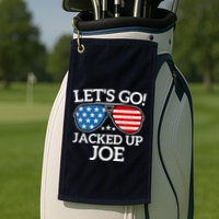 LetS Go Jacked Up Joe Golf Towel