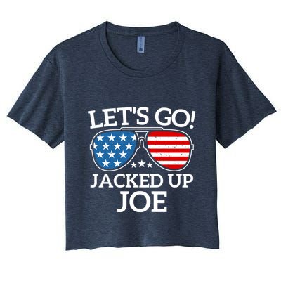LetS Go Jacked Up Joe Crop Top