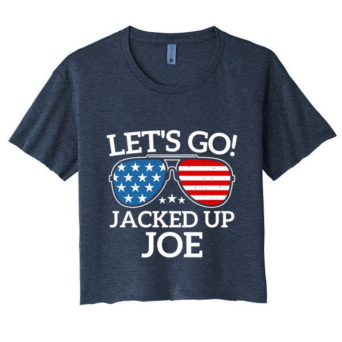 LetS Go Jacked Up Joe Crop Top