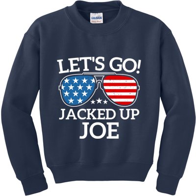 LetS Go Jacked Up Joe Kids Sweatshirt