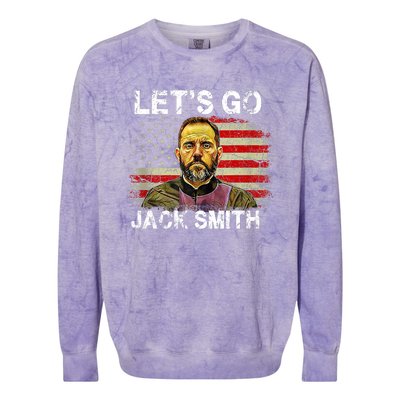 Lets Go Jack Smith Funny Jack Smith Political Colorblast Crewneck Sweatshirt