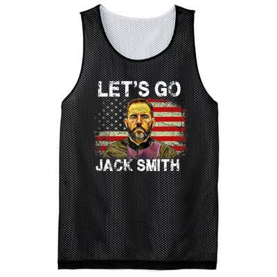 Lets Go Jack Smith Funny Jack Smith Political Mesh Reversible Basketball Jersey Tank