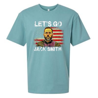 Lets Go Jack Smith Funny Jack Smith Political Sueded Cloud Jersey T-Shirt