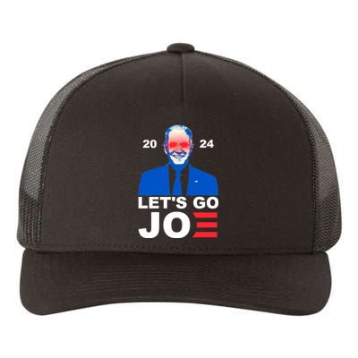 Let's Go Joe 2024 Biden Harris Re Election Yupoong Adult 5-Panel Trucker Hat